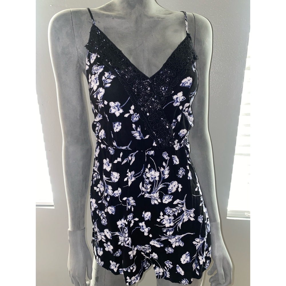 Ambiance Flower Print Romper